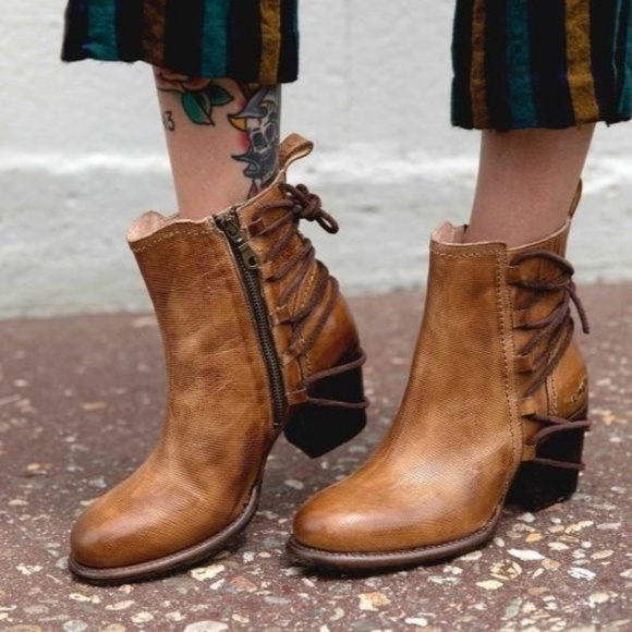 Bed Stu Shoes - Bed Stu Blaire - Tan Rustic